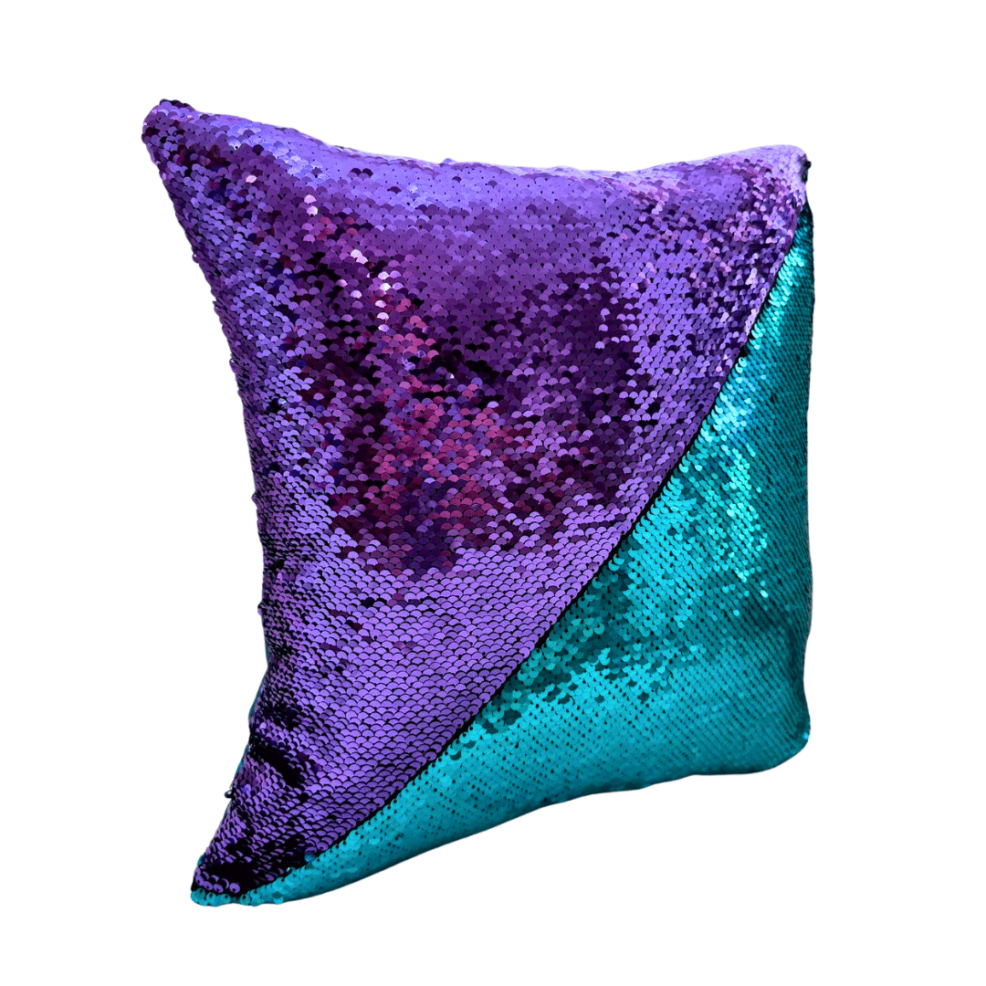 Forro de Cojín Lentejuelas Reversible 40x40cm Kingo