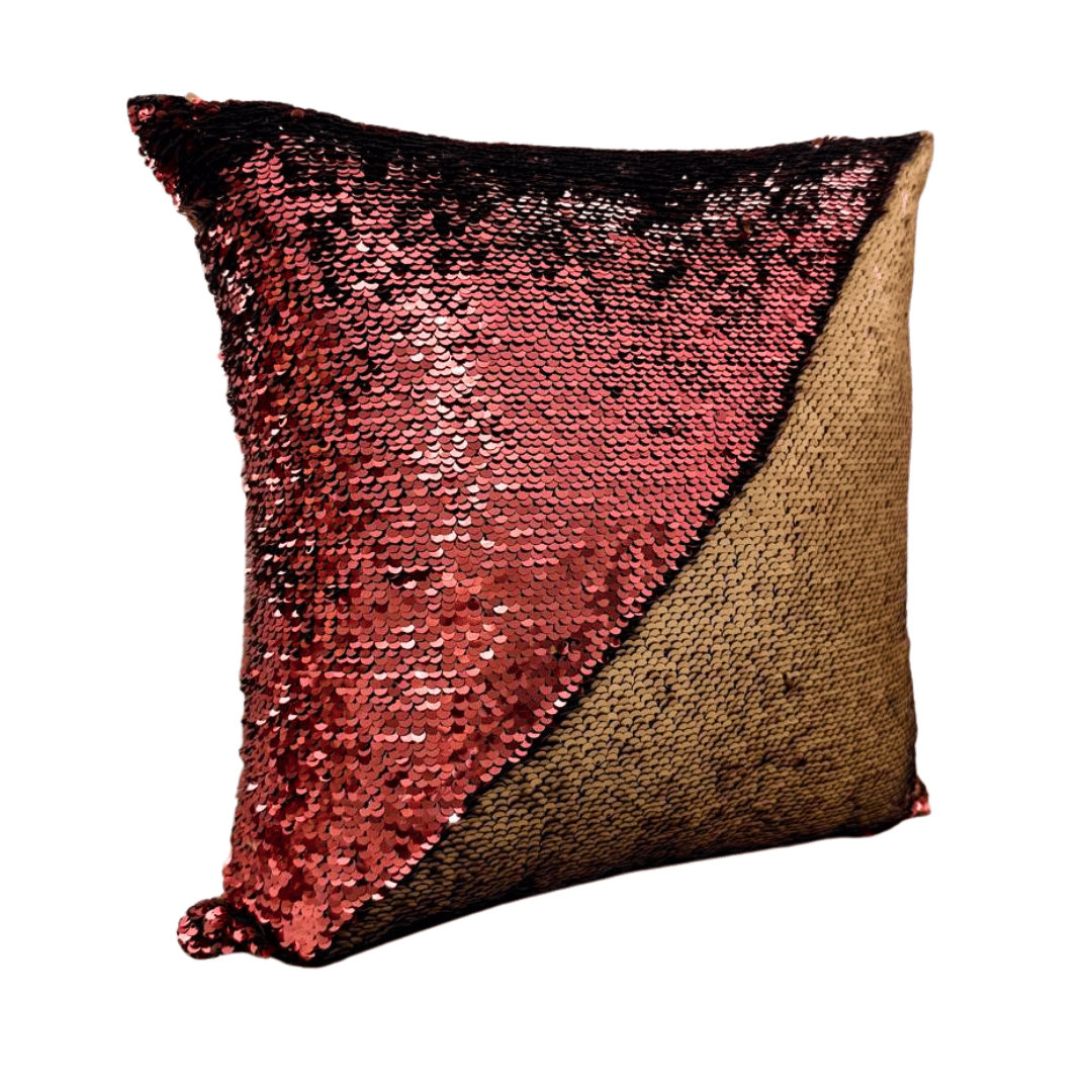 Forro de Cojín Lentejuelas Reversible 40x40cm Kingo