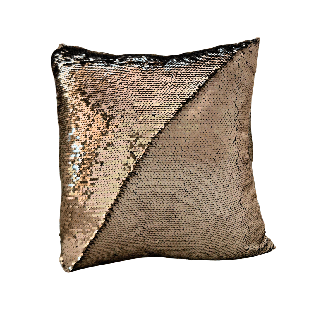 Forro de Cojín Lentejuelas Reversible 40x40cm Kingo