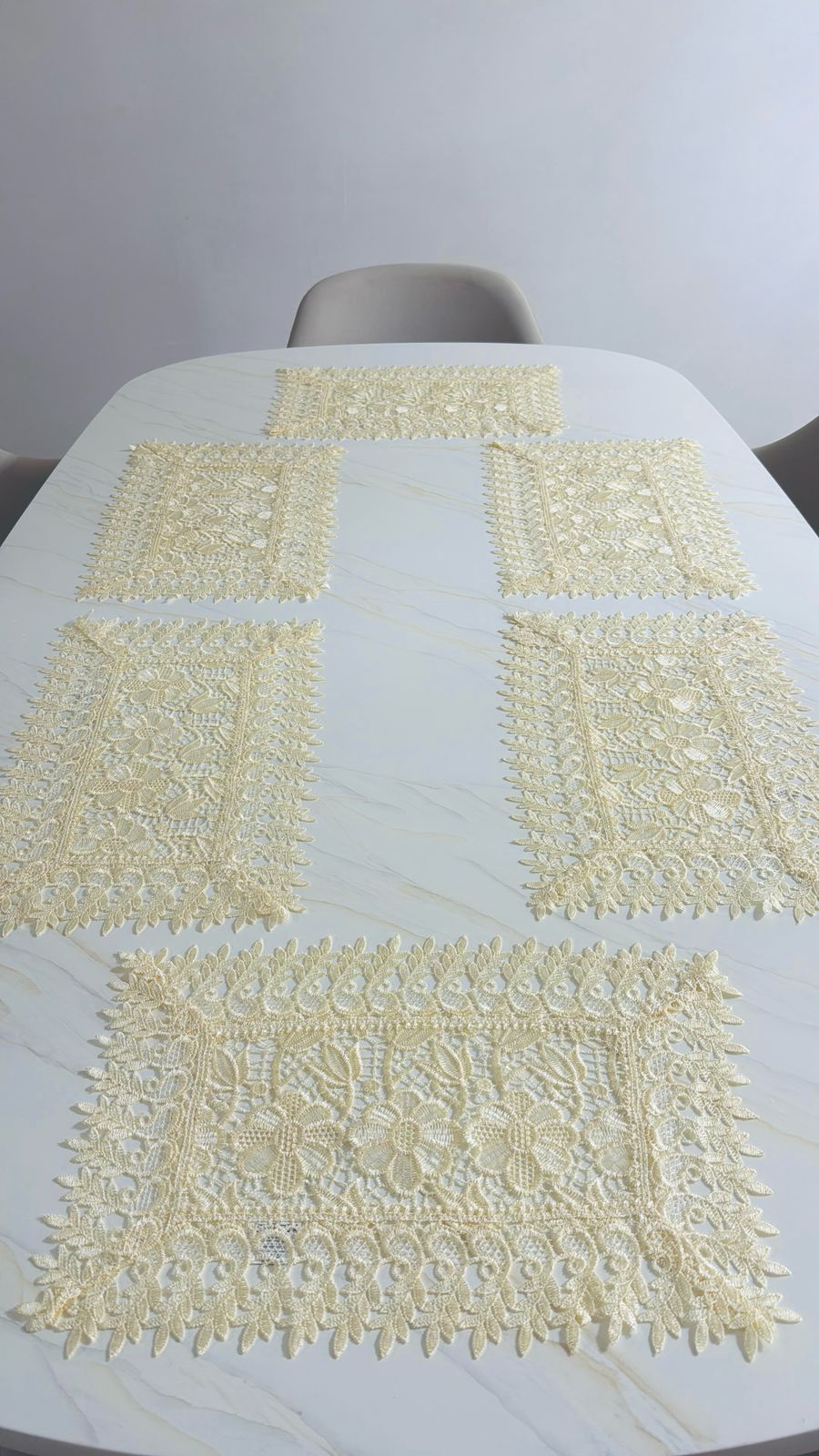 Individual 30x45cm Guipure Kingo