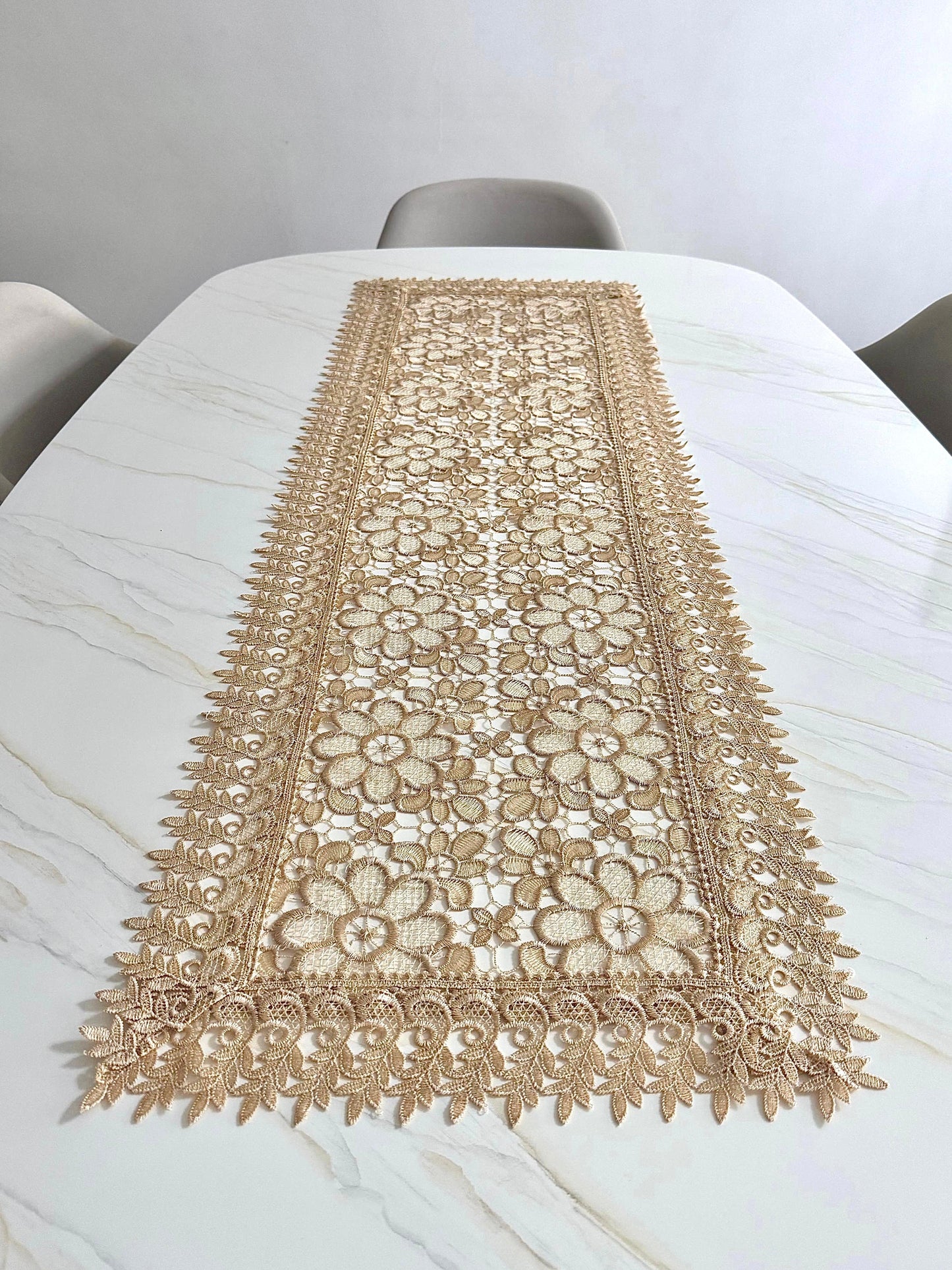 Camino De Mesa 40x135cm Guipure Kingo