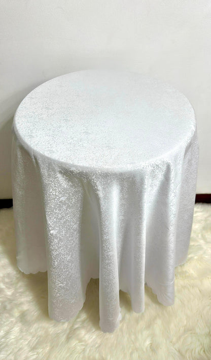 Mantel Redondo Jacquard 180x180cm Kingo
