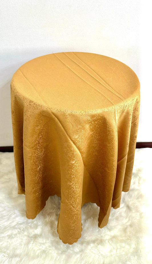 Mantel Redondo Jacquard 180x180cm Kingo