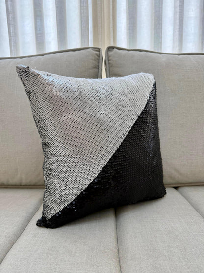 Forro de Cojín Lentejuelas Reversible 40x40cm Kingo