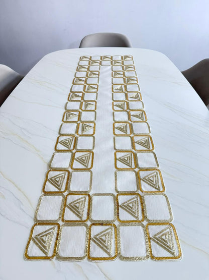 Camino de Mesa Cuadros 40x135cm Kingo