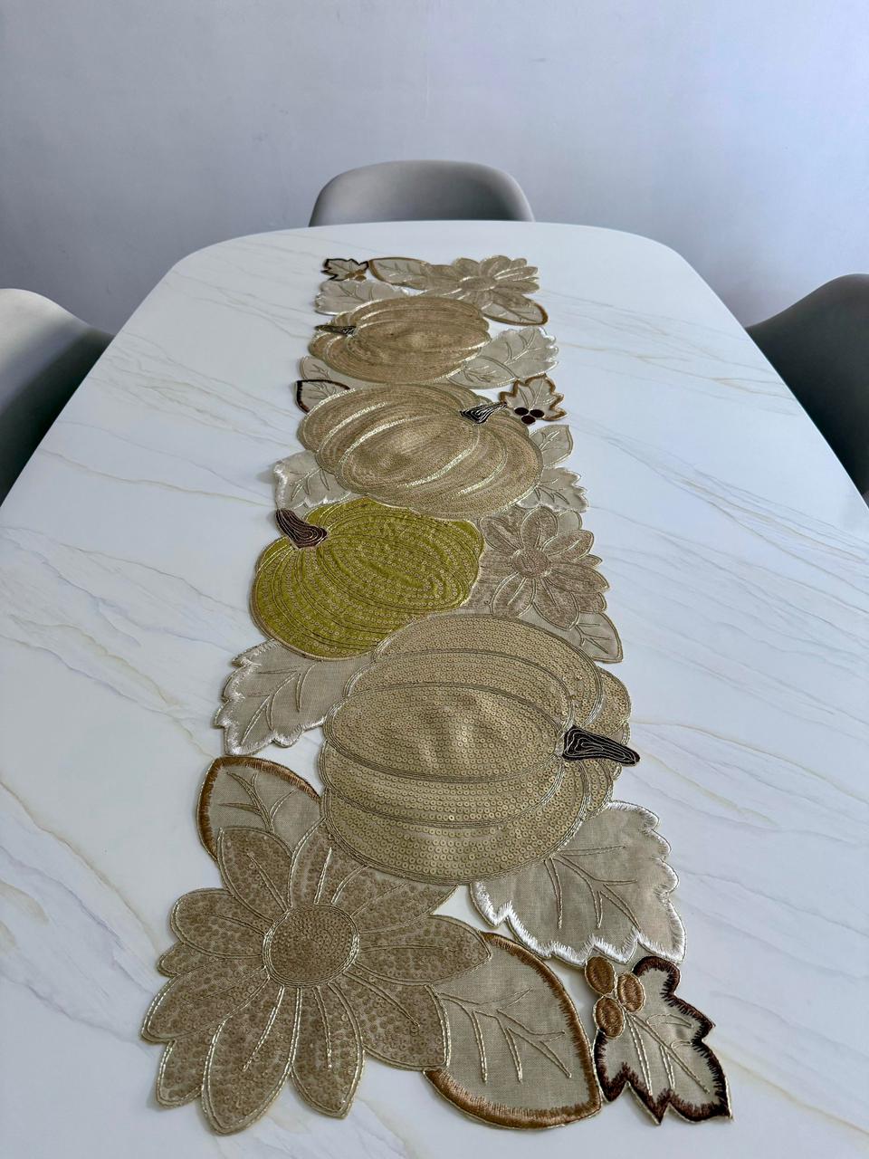 Camino de Mesa de Calabaza 40x135cm Kingo