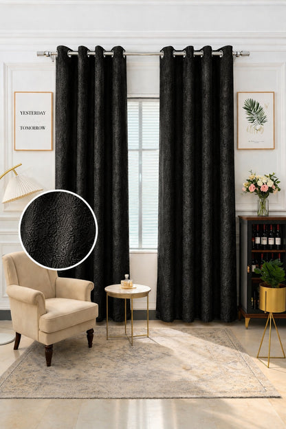 Cortina de Aro Blackout 140x220cm Kingo